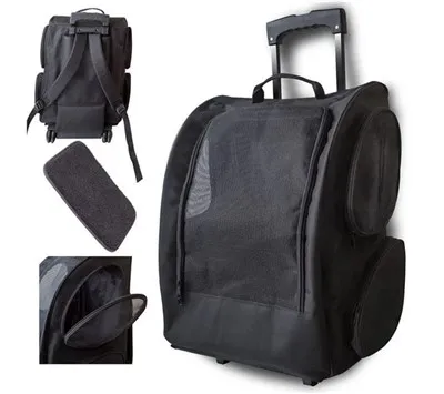 Rollender Haustiertransporter-Rucksack