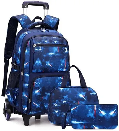 Starry Sky Primärrucksack mit Rollen